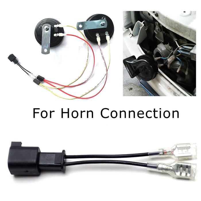 2pc 72-5600 Horn or Door Speaker Wire Adapter For Chevy/GMC, Ford/Linclon, Mazda