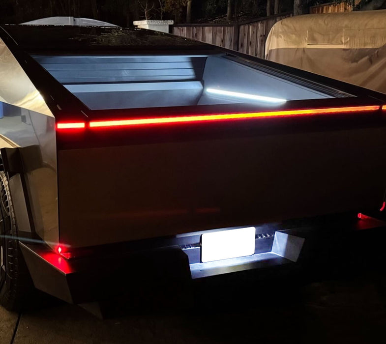 18-SMD 3x Brighter Xenon White Full LED License Plate Light For Tesla CyberTruck