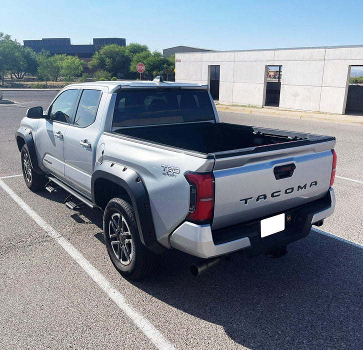 Matte Black Finish 3D Raised Tailgate Letter Pieces For 2024-up Toyota Tacoma