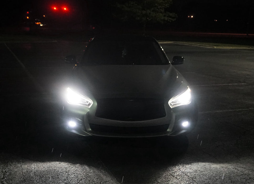 OE-Fit 24W LED Projector Fog Lights For Infiniti Q50 Q60 QX60 Nissan Murano, etc