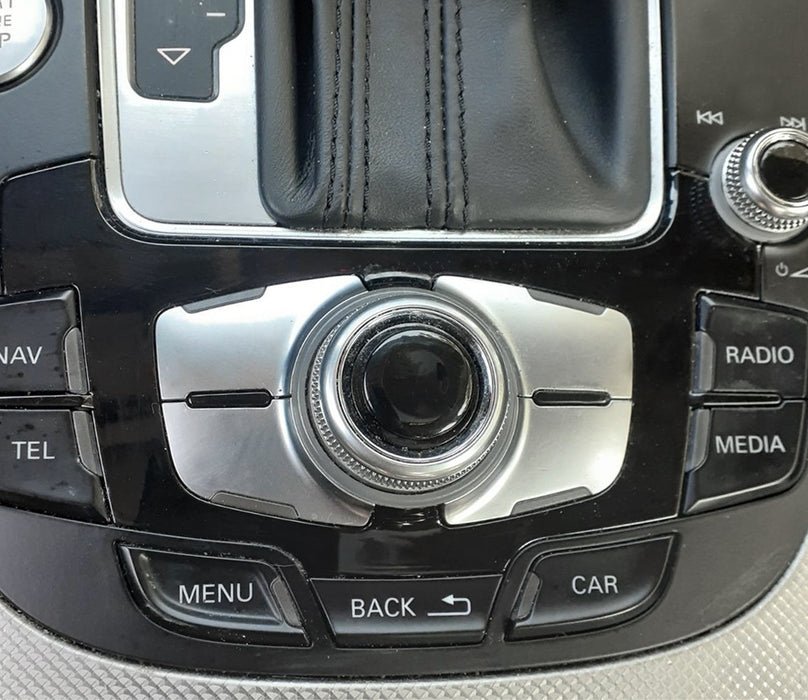 Center Console Navigation Joystick Mini Button Cover Cap For Audi A4 A5 A6 Q5 Q7