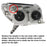 Headlight Parking Light Bulb Sockets w/ 5" Pigtail Wire For Toyota 03-09 4Runner