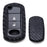 Carbon Fiber Silicone Key Cover For Land Rover LR3 Range Rover Flip Blade Key
