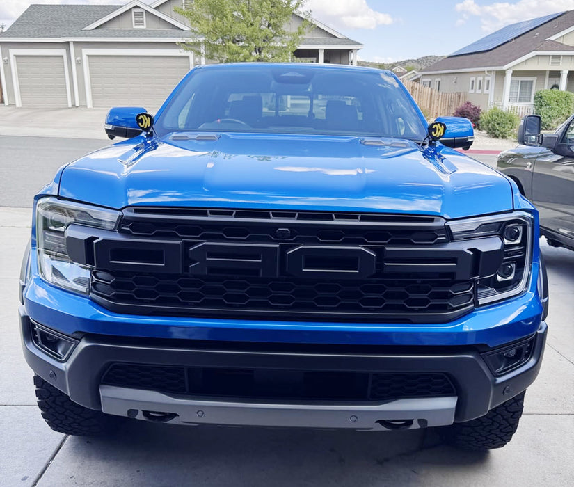 Windshield A-Pillar LED Pod Ditch Light Mounting Bracket For Ford 2024-up Ranger