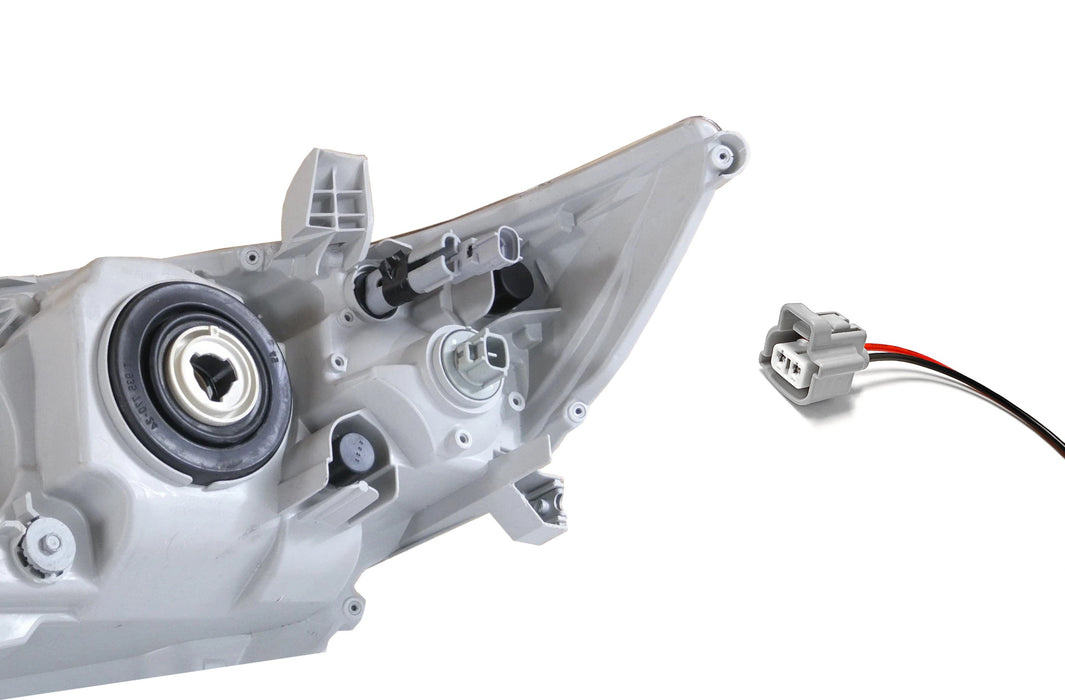 2-Pin 7440 Turn Signal Light Bulb Base Connectors For Toyota Lexus Scion Subaru