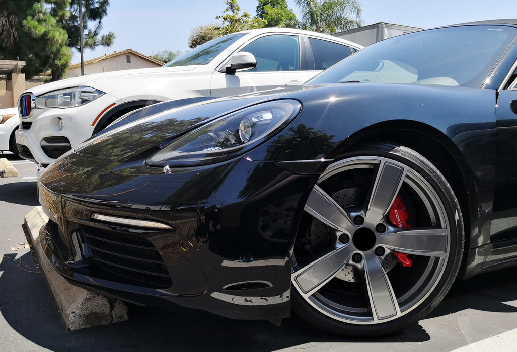 Euro Smoked Lens Front Side Marker Light Housings For Porsche 911 Boxster Cayman