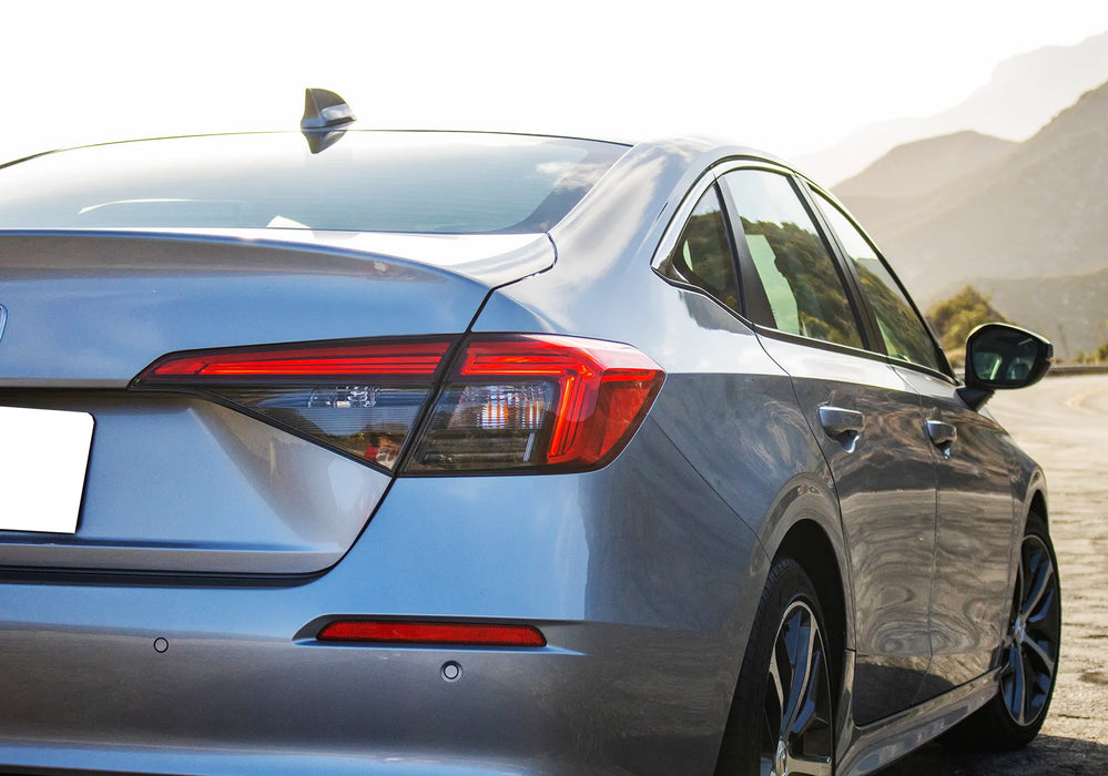 OE-Spec Red Lens Rear Bumper Reflector Assy For Honda 2022-up Civic Sedan 4-Door