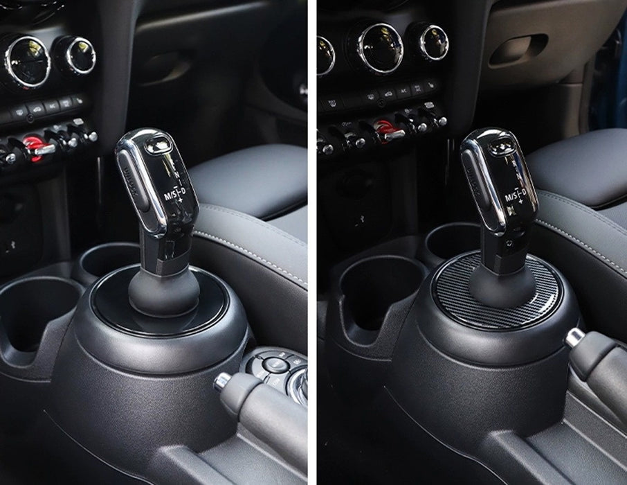 Carbon Fiber Pattern Shift Well Boot Cover For MINI 2019-up F54 F55 F56 F57 F60