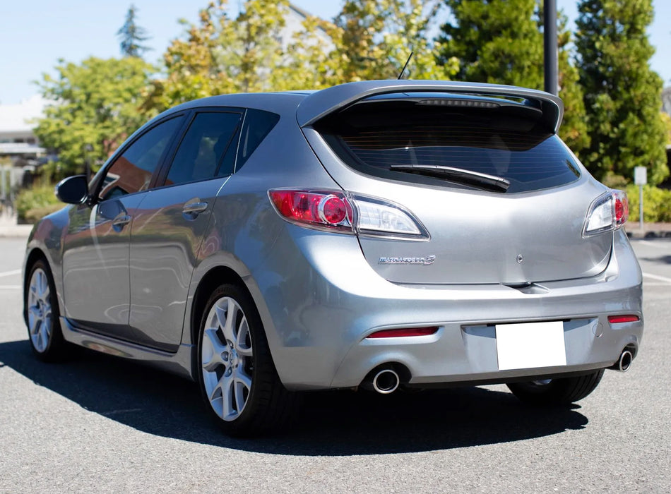 LH RH OE-Spec Red Rear Bumper Reflector Lens Replacements For 2010-13 Mazda 3