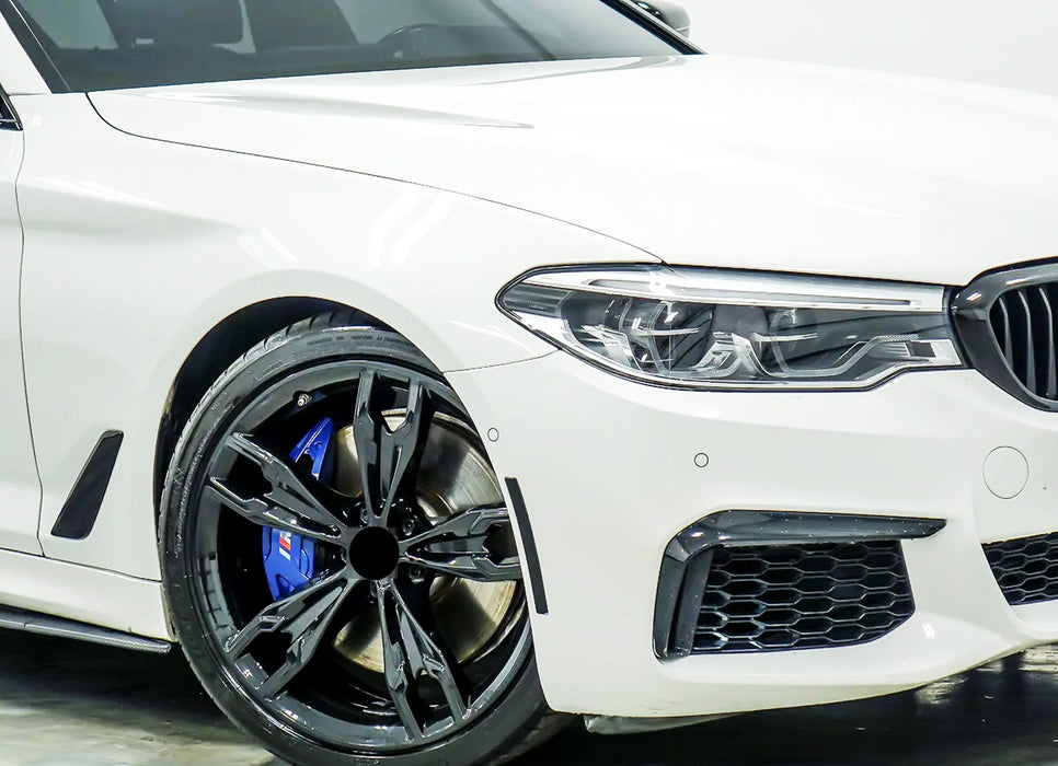 Euro Smoked Front Bumper Side Marker Reflex For BMW 2017-22 G30 530 540 550 M5