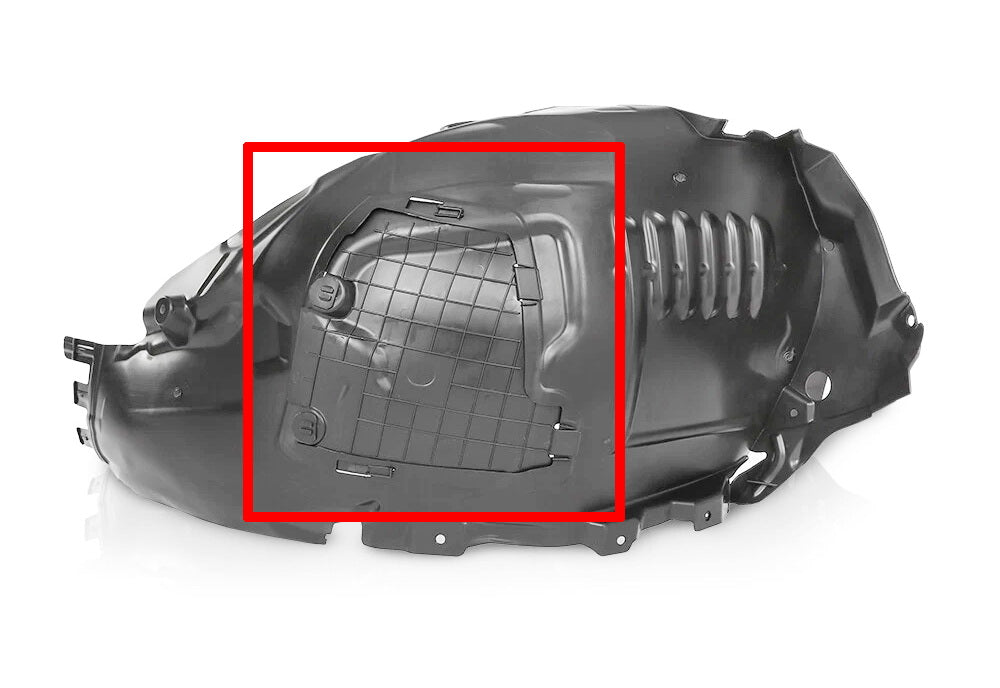 Front Wheel Fender Liner Covers For Mercedes W205 C-Class Headlight Fog Access