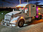 Smoked Lens White/Amber LED Fender Side Markers For Kenworth Txxx, Peterbilt 567