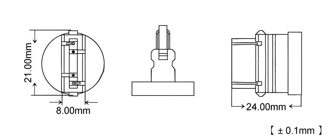 3156 T25 Male Adapter Wiring Harness For Car Turn Signal/DRL/Backup Lights, etc