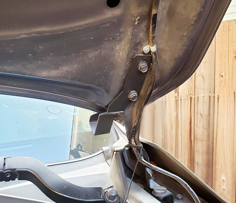 Hood Hinge Mount LED Ditch Light Bracket For Toyota 05-15 Tacoma 03-09 4Runner