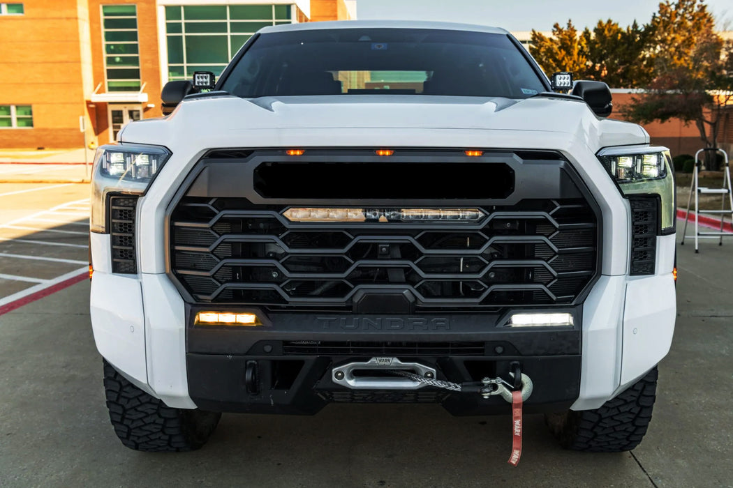 OE-Spec White/Amber Dual-Color LED DRL/Fog Kit For Toyota Tundra Tacoma 4Runner