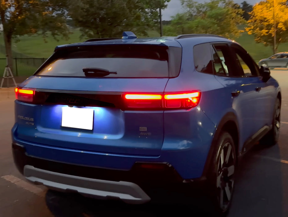 White 18-SMD Full LED License Plate Lamp Kit For 24+ Acura ZDX Honda Prologue EV