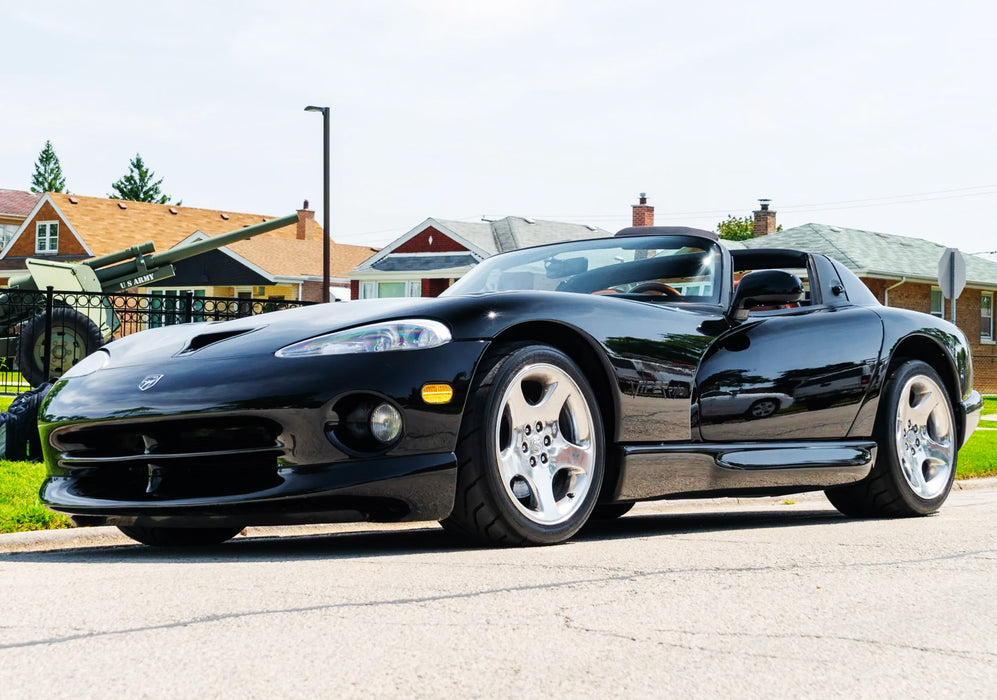 Clear Lens Amber Full LED Front Side Marker Lights For Dodge 92-02 Viper SR I II