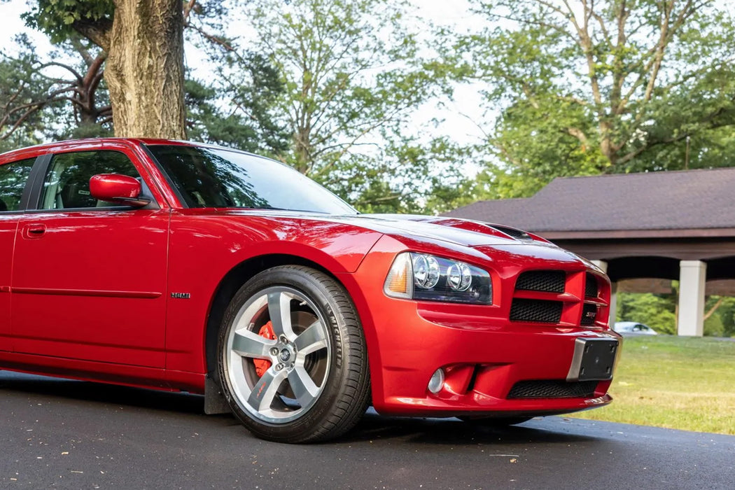 Semi Smoke Amber Lens Headlight Corner Side Marker Lamps For 06-10 Dodge Charger