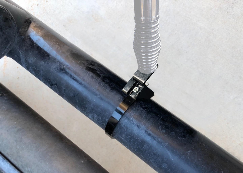 2.5" Bullbar Roll Bar Tube Adjustable Flag/Whip Light/CB Antenna Mount 1/2" Hole