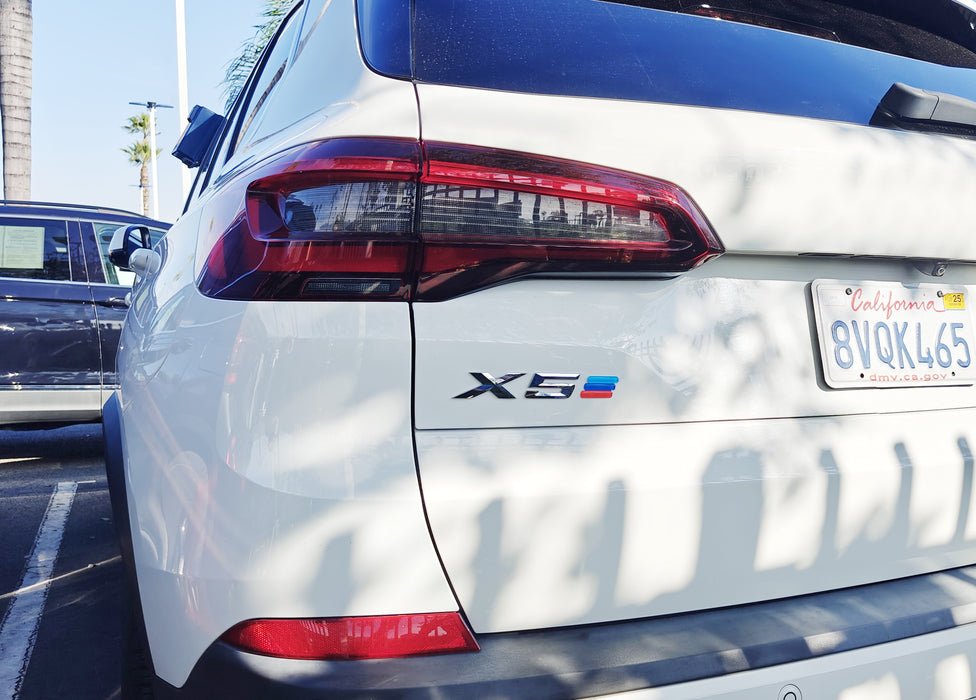 M-Color Acrylic Bumpe/Fender Badge Sticker For BMW 3 4 5 7 Series X1 X3 X5 X6 i4