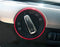 Red Headlamp Switch Surrounding Ring Trim For VW MK5/6 Golf GTI Jetta Passat CC