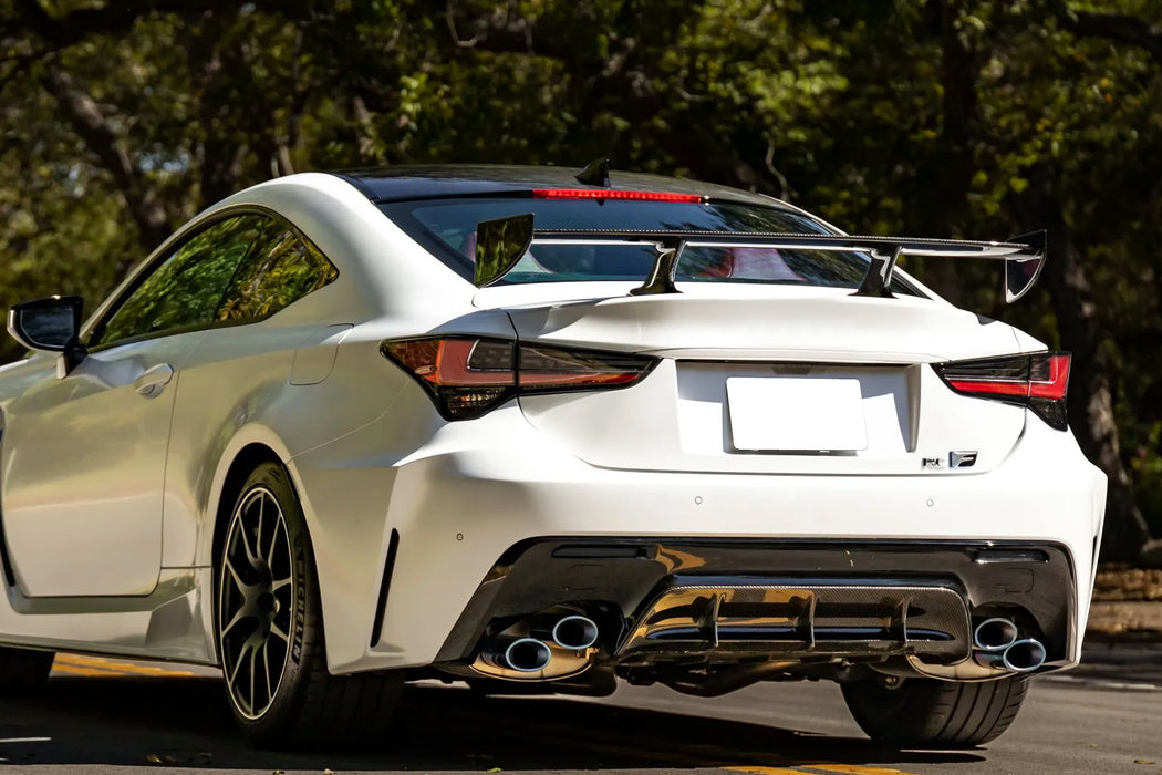 OE-Spec Smoke Lens Rear Bumper Reflectors For Lexus IS RC NX, Toyota RAV4 Sienna