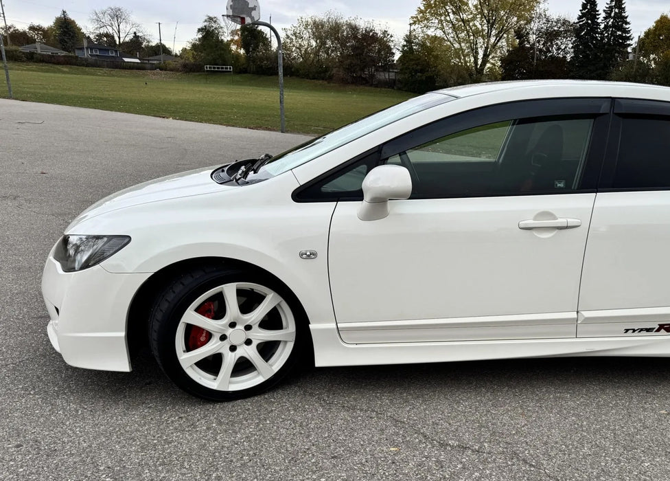 Type R Marker Panel Chrome Clear Lens Side Marker Lamp Housings For JDM Honda Civic Type-R ...