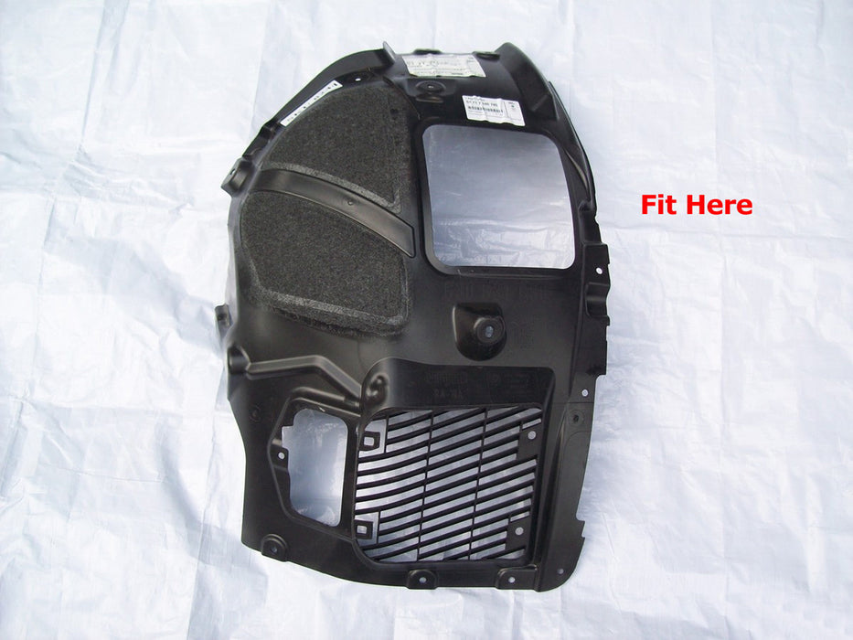 Front Wheel Fender Liner Covers For BMW 17-23 G30 5 Series Headlight Fog Access