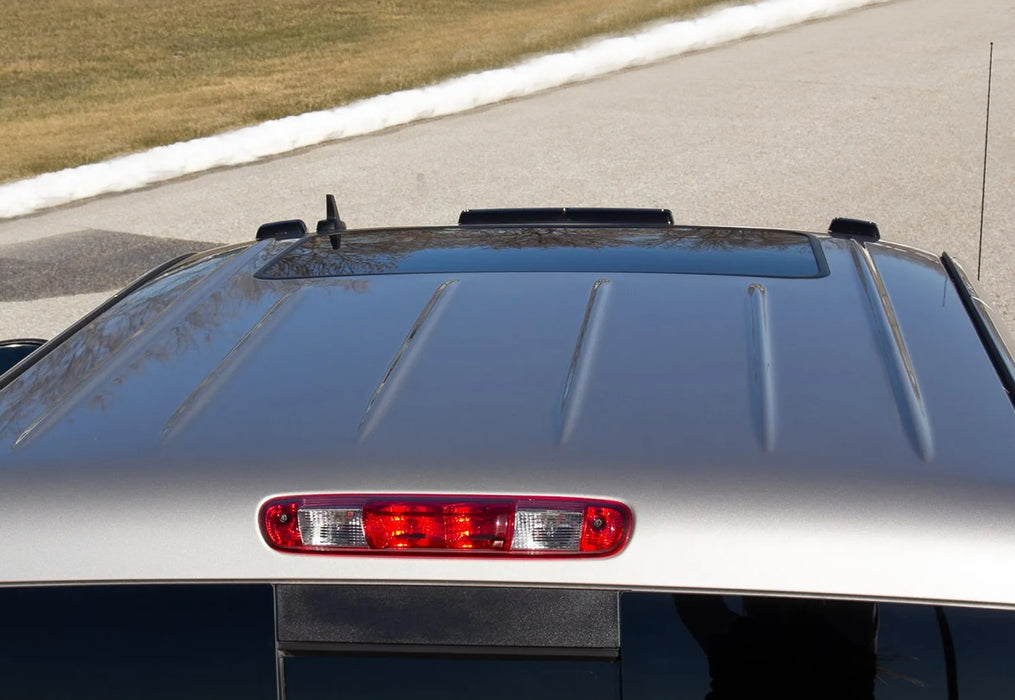 Black-Out White Full Strip LED Cab Roof Light Kit For 07-14 Silverado Sierra HD