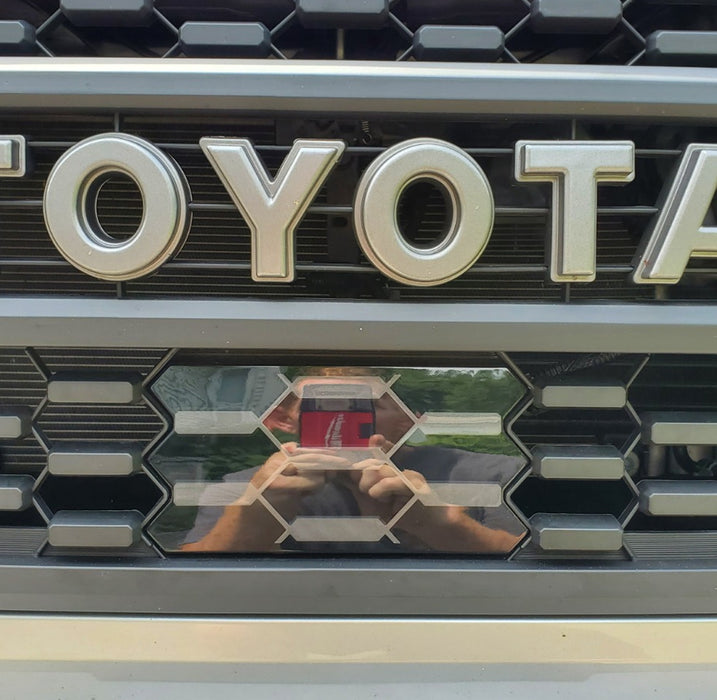 Grill Garnish Sensor Cover For 18-20 Toyota Tacoma TRD Pro TSS Radar 53141-35060