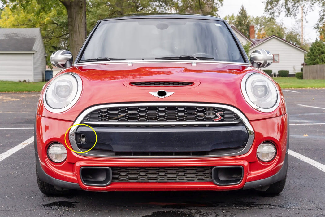 Front Bumper Tow Hook Cap Cover For 2014-21 Pre-LCI MINI Cooper S Sport F55 F56