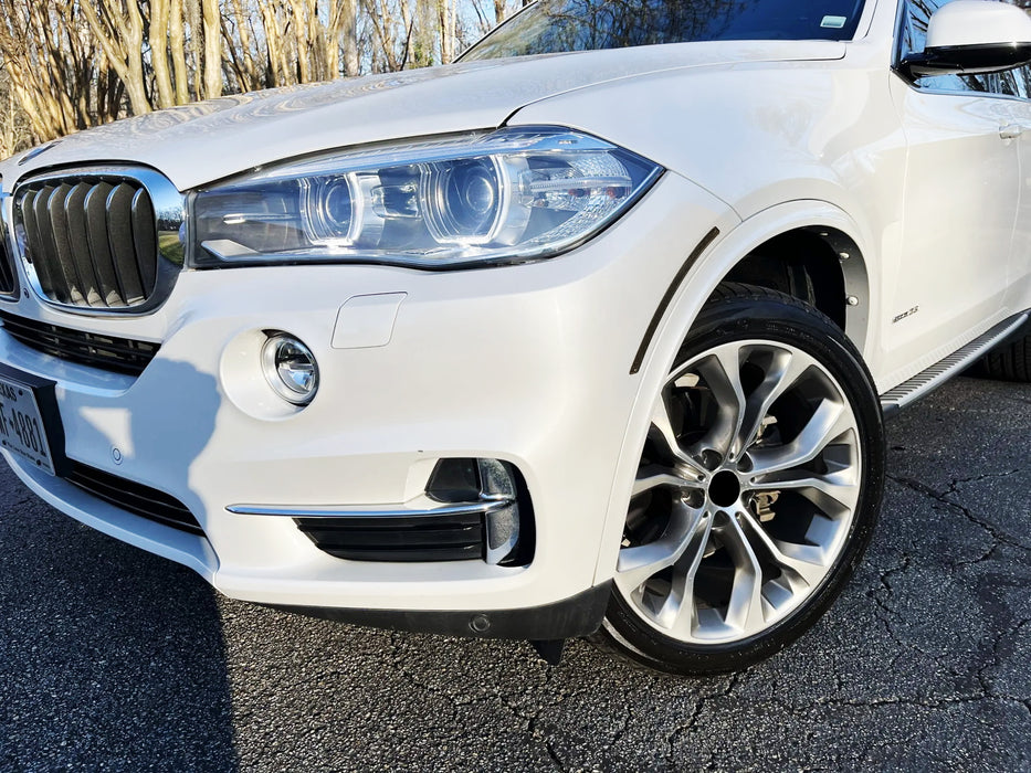 Euro Smoked Front Bumper Side Marker Reflex Replacement For BMW 14-19 F15 X5 X5M