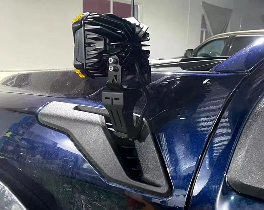 Fender Flare Opening Mount Off-Road Ditch Light Bracket For Ford 2021-up Raptor