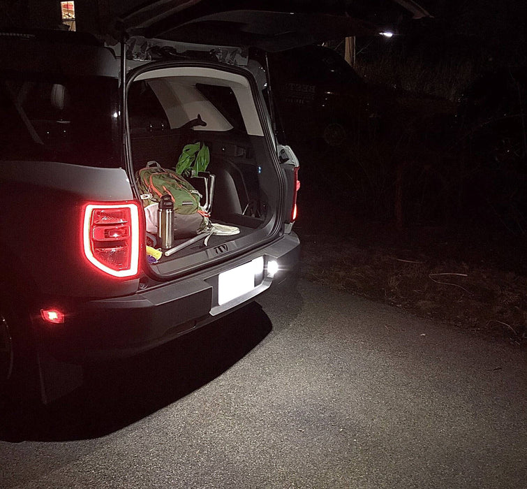 Xenon White Full LED License Plate Light Kit For Ford 2021-up Bronco Sport CX430