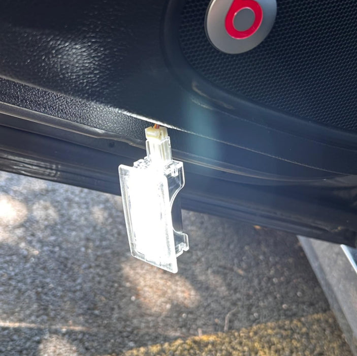 White Full LED Door Footwell Lights For  Dodge Charger Challenger Chrysler 300..