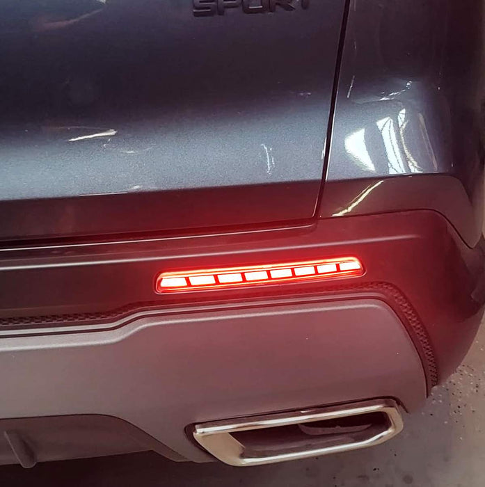 Smoke Lens Full LED Tail/Brake/Signal Rear Bumper Reflector For 23+Honda CRV HRV