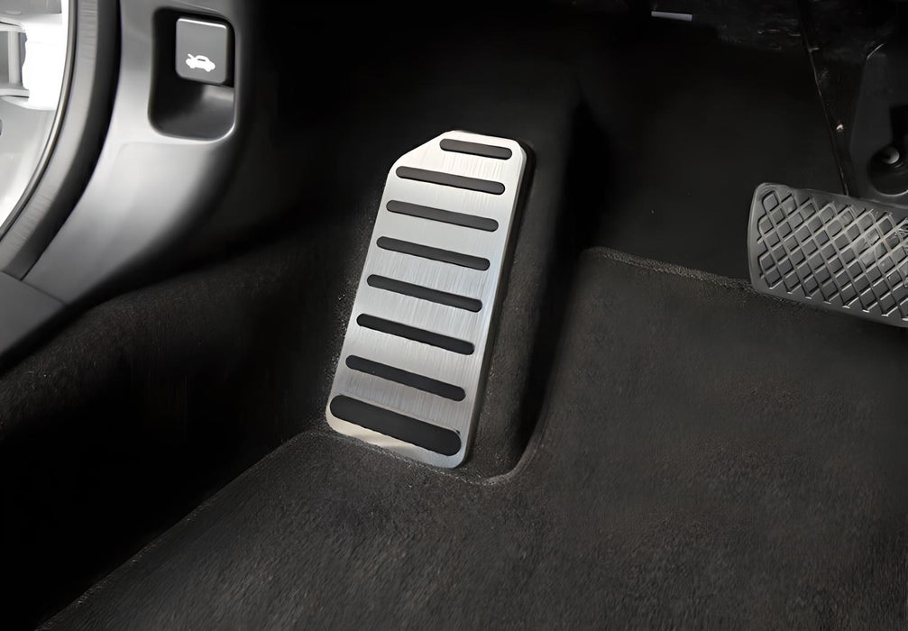 OE-Spec Track Design Silver Rest Dead Pedal Cover For Honda 18+ Accord 10 11 Gen