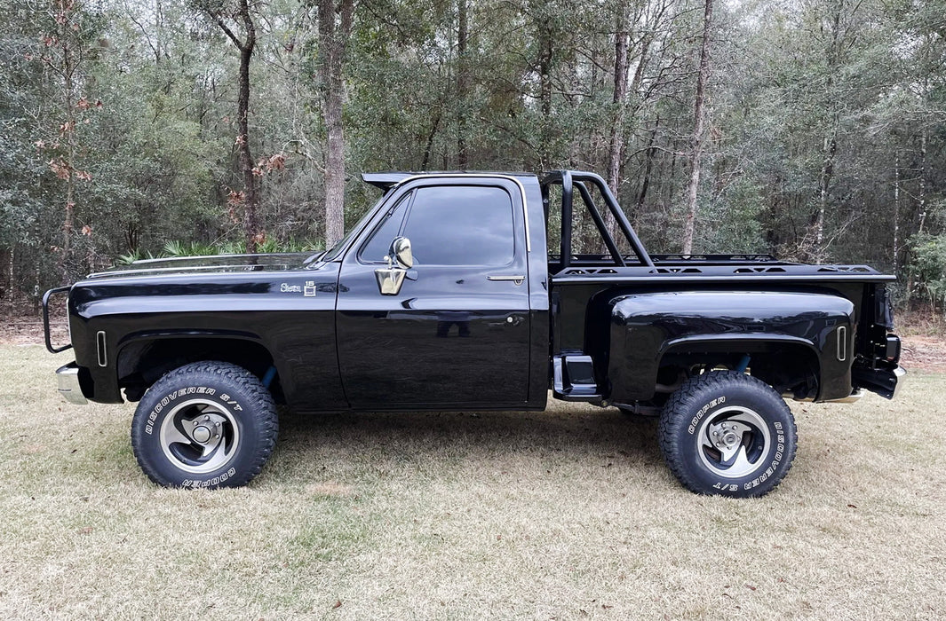 4pc Set Smoke Lens White Full LED Side Markers For 1975-80 Chevy GMC C/K Truck