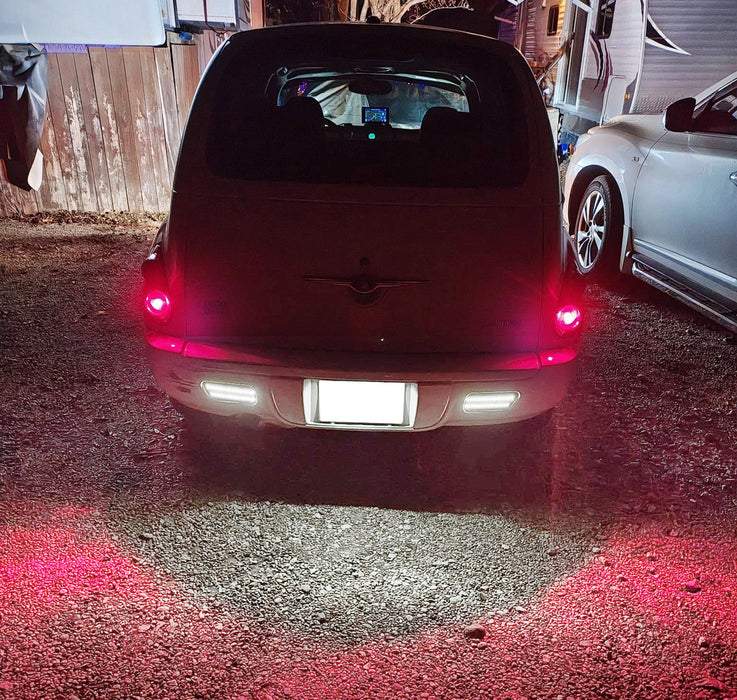 Xenon White 18-SMD Full LED License Plate Light For Chrysler 2001-10 PT Cruiser