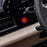 Sports Red Real Carbon Fiber Engine Start Stop Button Cover For Porsche Taycan