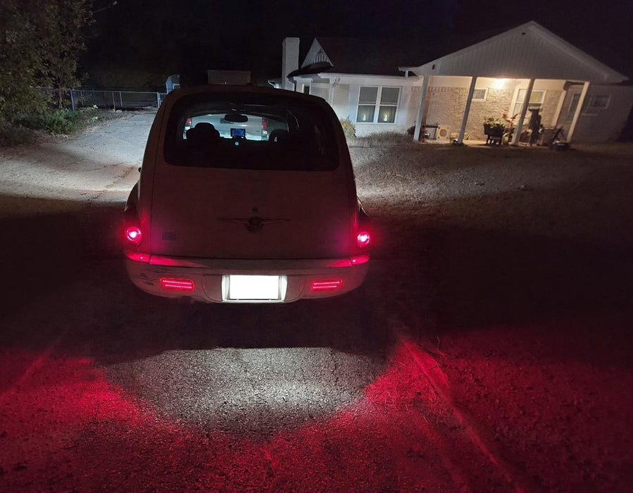 Xenon White 18-SMD Full LED License Plate Light For Chrysler 2001-10 PT Cruiser