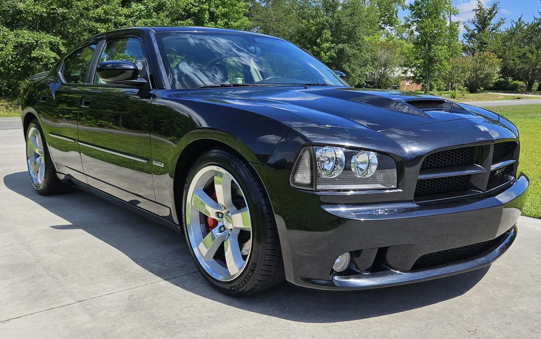 Semi Smoke Clear Lens Headlight Corner Side Marker Lamps For 06-10 Dodge Charger