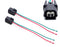 Pair 2-Pin Connectors Repair Wiring Kit For Honda Pioneer 1000 700 Fuel Injector