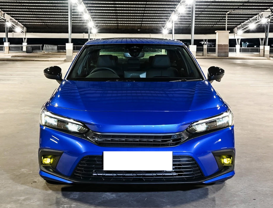 3000K Yellow 15W OE-Spec LED Fog Lights w/ Relay For Honda Civic Accord Integra