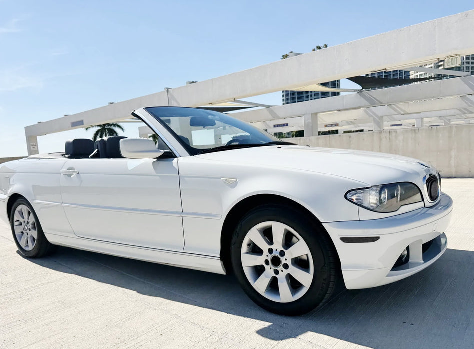 Euro Smoke Front Bumper Side Marker Reflex For BMW E46 2004-06 325CI 330CI Coupe