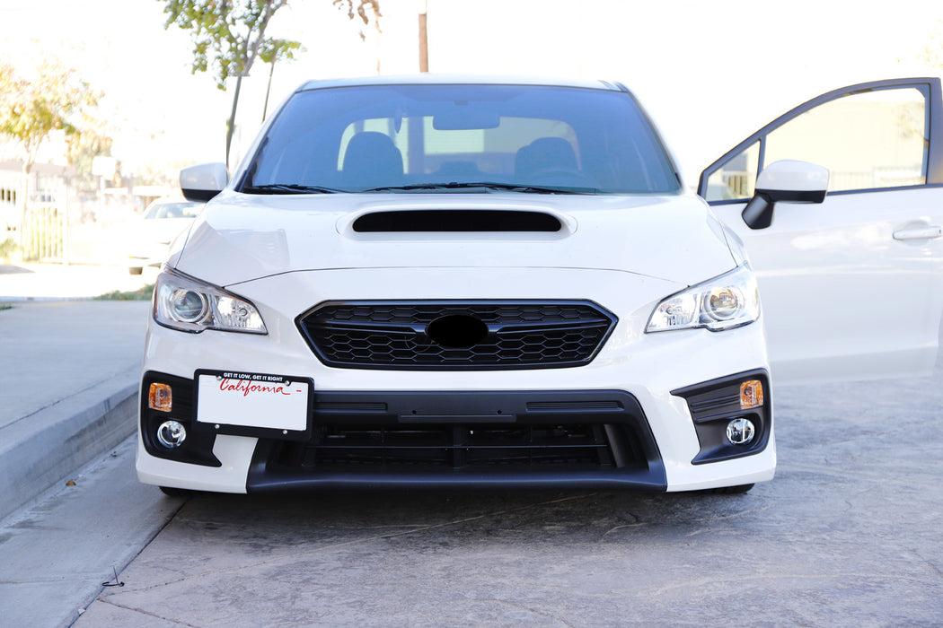 Clear Lens Halogen Fog Light Kit w/ Fog Bezel Covers, Relay Wiring For 18-21 WRX