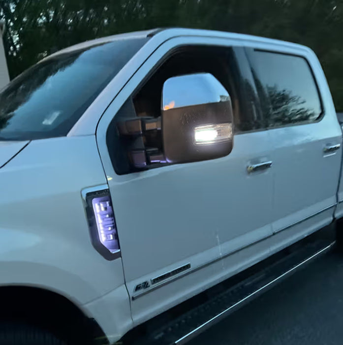 Side Mirror Spot Light Stay-On, Speed Turn Off Overrider Decoder For Ford Truck