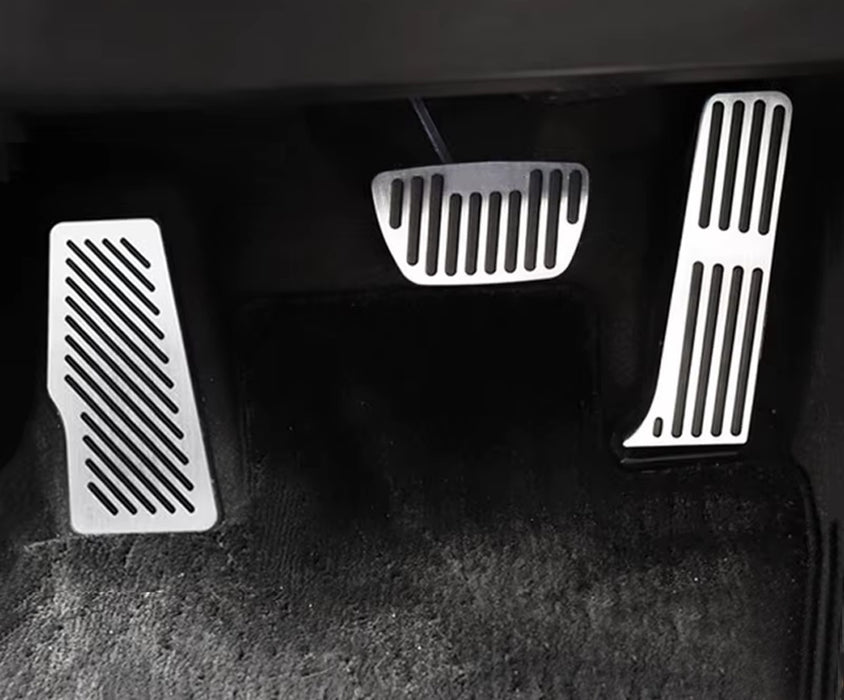 Racing Design Silver Rest Dead Pedal Cover For Toyota 18-up Camry, 19-22 Avalon