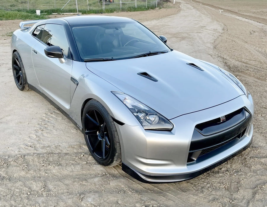 JDM Style Smoked Lens Front Side Marker Lamps Housings For 2007+ Nissan R35 GTR