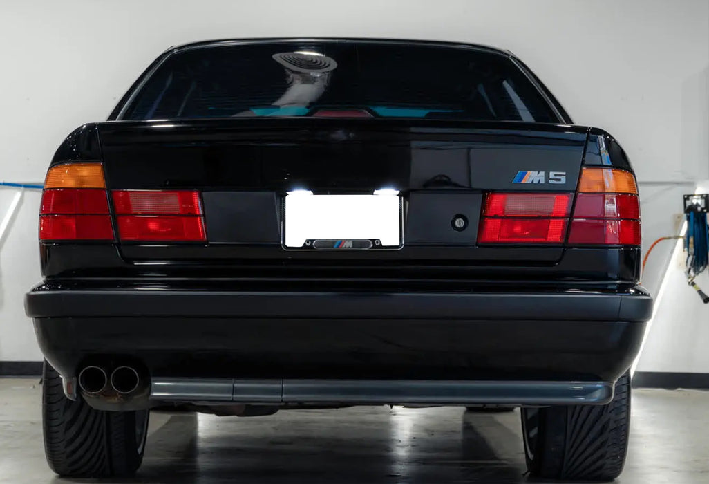 White Full LED License Plate Lights Kit For BMW E34 5 Series & M5, E32 7 Series